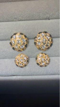 Gold Nugget earrings