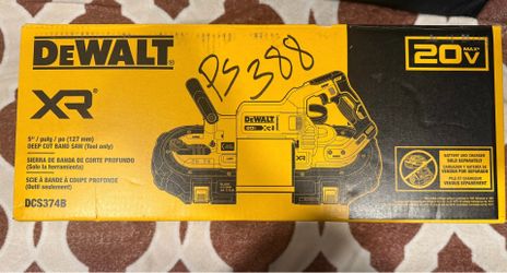 DeWalt 20V XR Deep Cut Band Saw DCS374B (Tool Only) – New