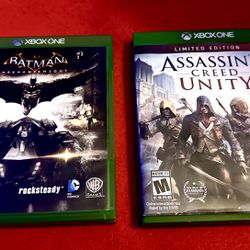 Assassins Creed Unity And Batman Arkham Knight 