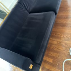 Z Gallery Dupe Black Sofa