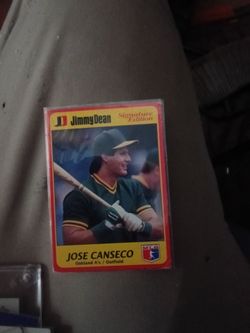 Jose conseco baseball card lot