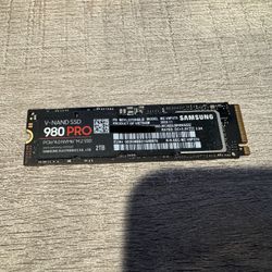 Like New 980 Pro SSD - 2TB