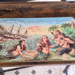 Metal Mermaid Advertisement