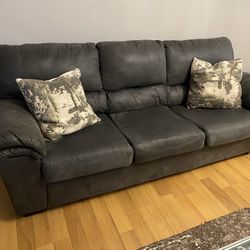 Dark Brown/Ash Sofa Couch