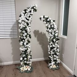 2 piece Flower Arch