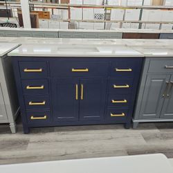 Bathroom Sink, Cabinet 48