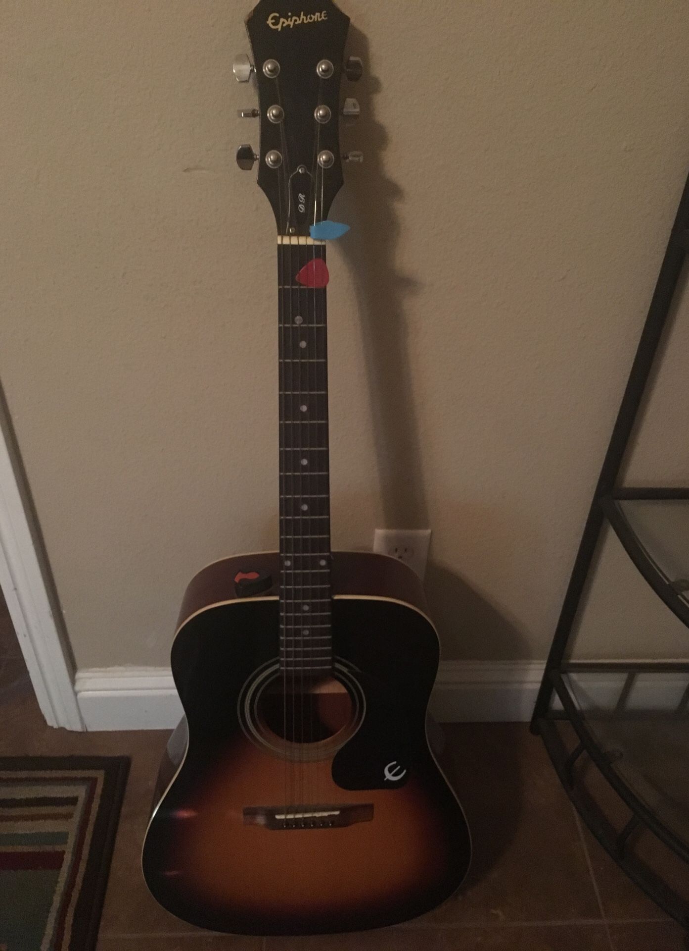 Guitar caustic used