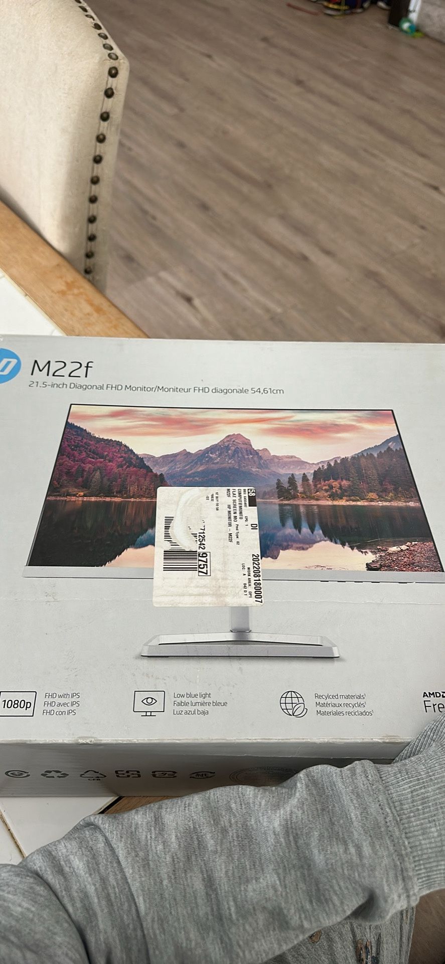 HP M22f 21.5” FHD Monitor