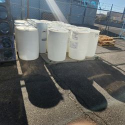 Plastic Barrels Food 