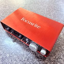 Focusrite Scarlett 2i2 4th Gen USB Audio Interface for Recording