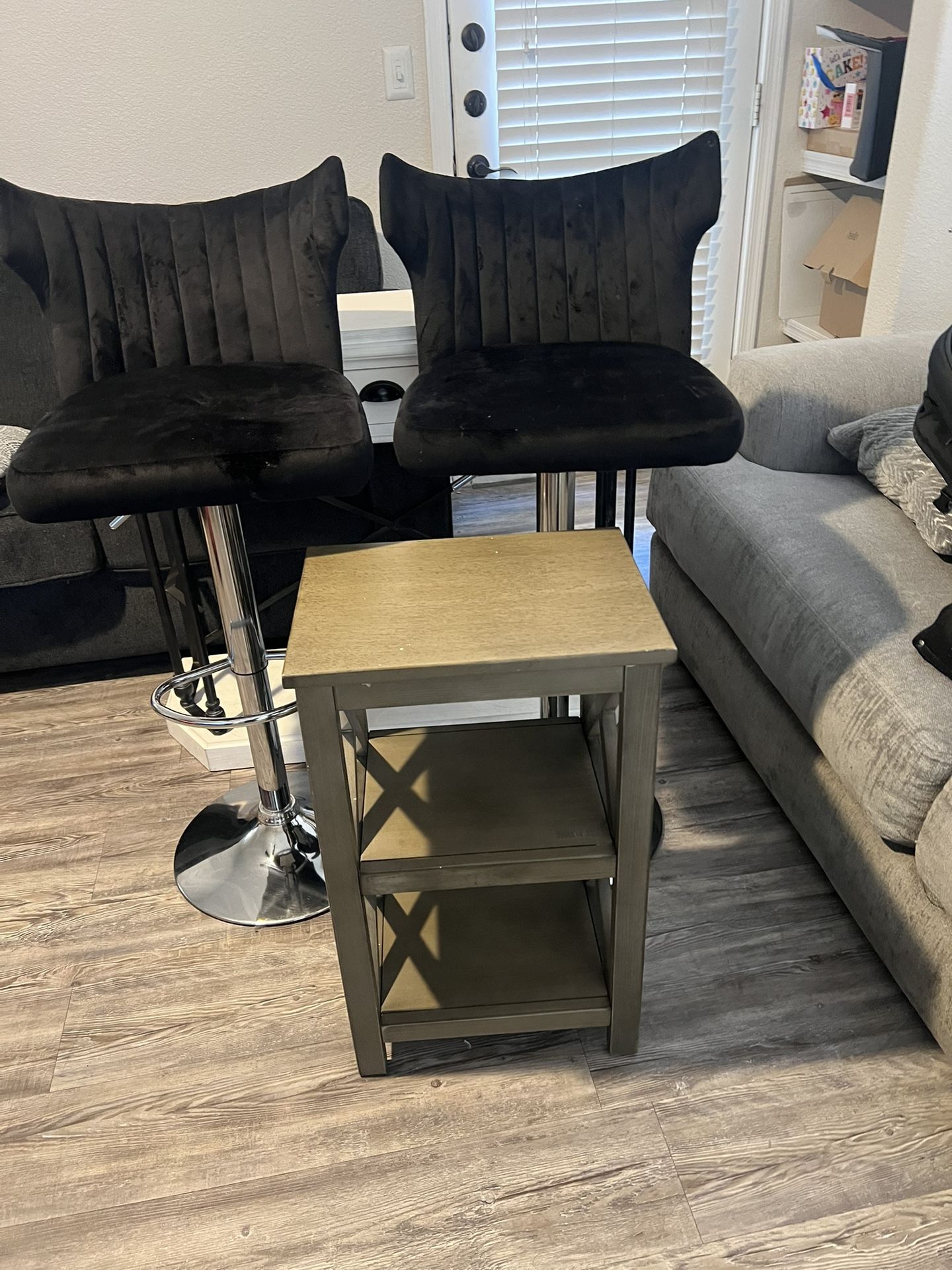 All Black Bar Stools