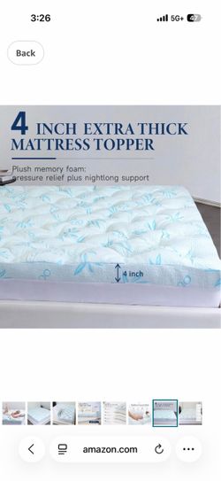 Brand new Queen 4 Inches Memory Foam Mattress Topper