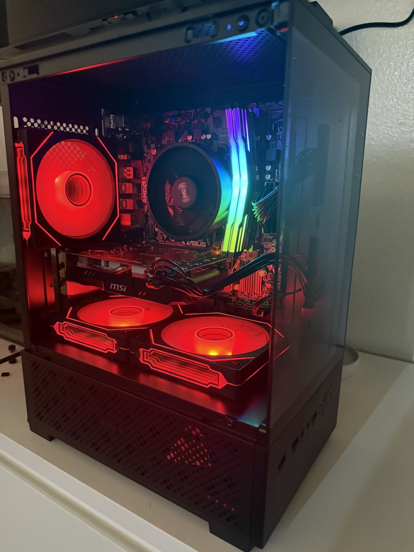 Black Gaming Pc Computer Desktop