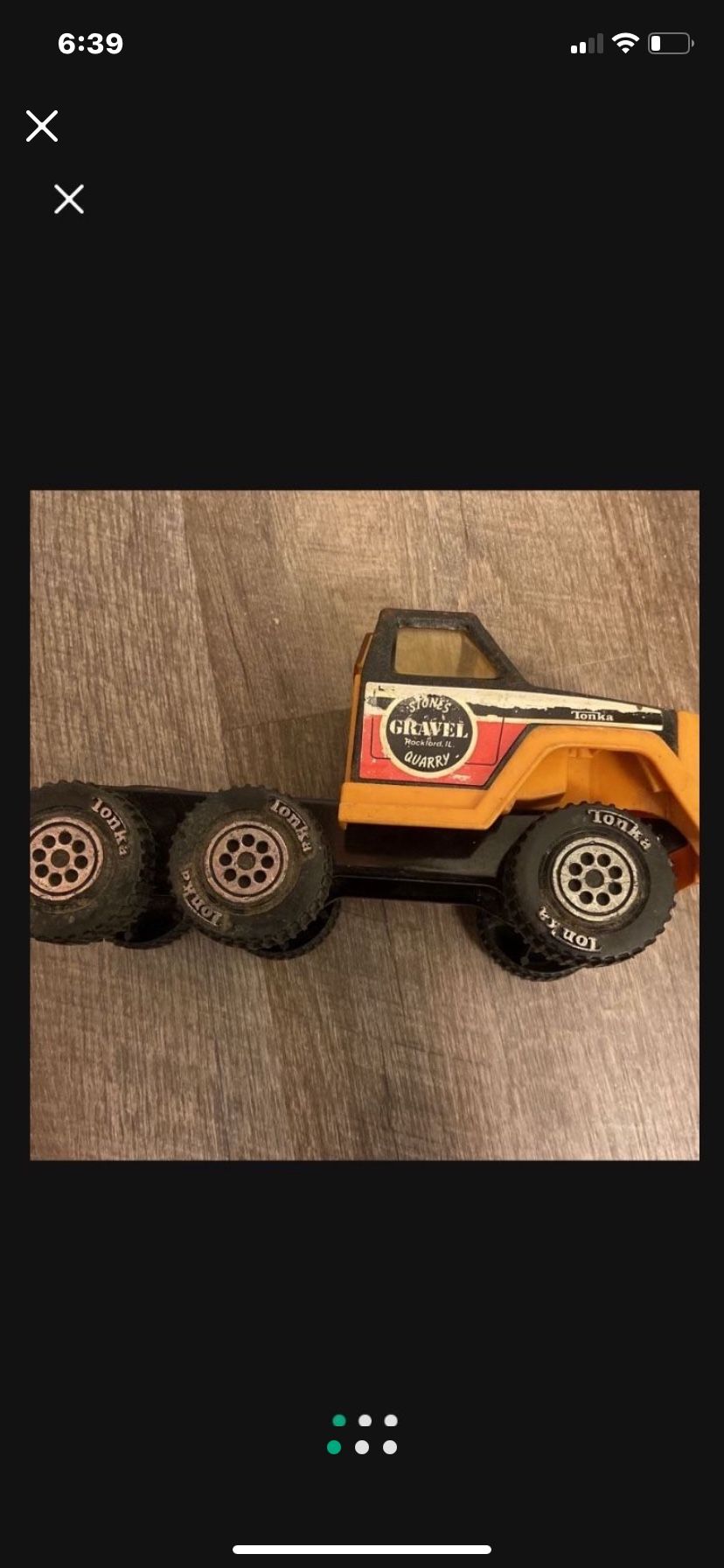 Vintage 1978 Tonka Truck Stone's Quarry Gravel 53157