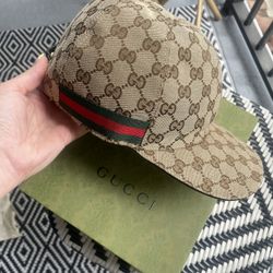 Original GG canvas Baseball Gucci Hat (men’s)