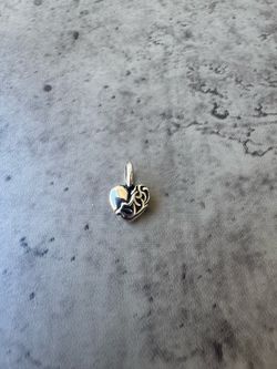 Chrome hearts heart charm pendant