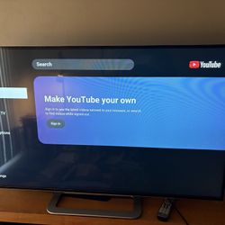 Vizio 50” Smart TV - Needs work
