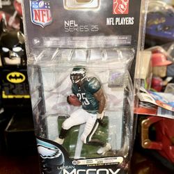 LESEAN MCCOY Philadelphia Eagles McFarlane NFL Series 25 Football Figure