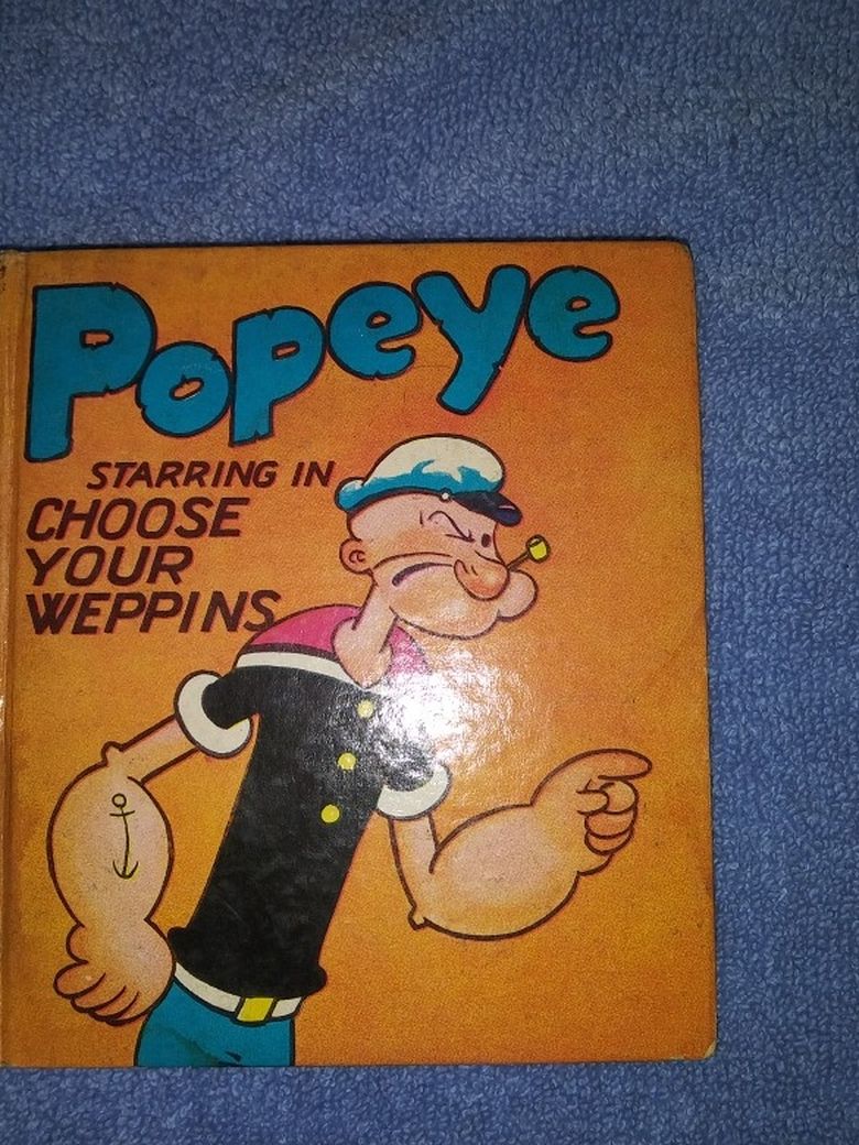 1930s Popeye Book