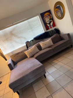 Grey couch