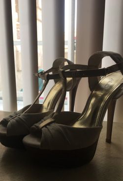 Aldo open toe heels size 6 1/2