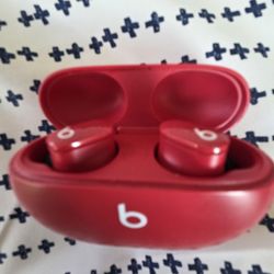 Beats by Dr. Dre Studio Buds Wireless In-Ear Headphones - Beats Red (MJ503LL/A)