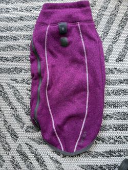 Ruffwear Climate Changer / Fernie Fleece Dog Sweater – Size Small (Purple)