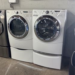 Washer Dryer Works Very Good All Electric Whirlpool Duet STEAM