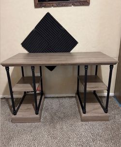 Light Gray Oak Desk