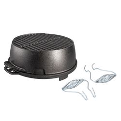 New / In Box Lodge Cast Iron Kickoff Grill 