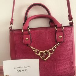 Hot Pink JC purse 