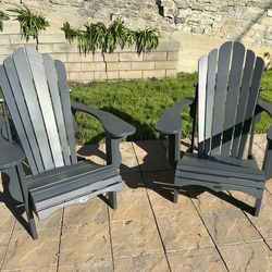 Leisure Line Adirondack Chairs (2) Used