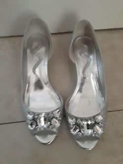 Nina silver flats