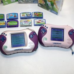 (2)- Leapster 2 w/ 12 Games