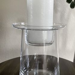 Partylite Symmetry SMALL Pillar Candle Holder