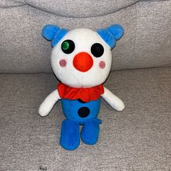 PIGGY Clowny Roblox 8" Collectible Plush Stuffed Animal Figure Embroidered Cute