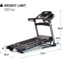 NordicTrack treadmill T7.5