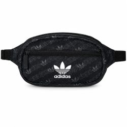 Adidas Originals Black Trefoil Waist Bag / Fanny Pack - New Without Tags