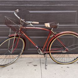 RALEIGH Robin Hood 1968 VINTAGE City Bike 3Speed 26x1 3/8in Tire Nottingham, UK For Sale!!