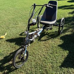 Sun EZ Tri SX Recumbent delta Trike