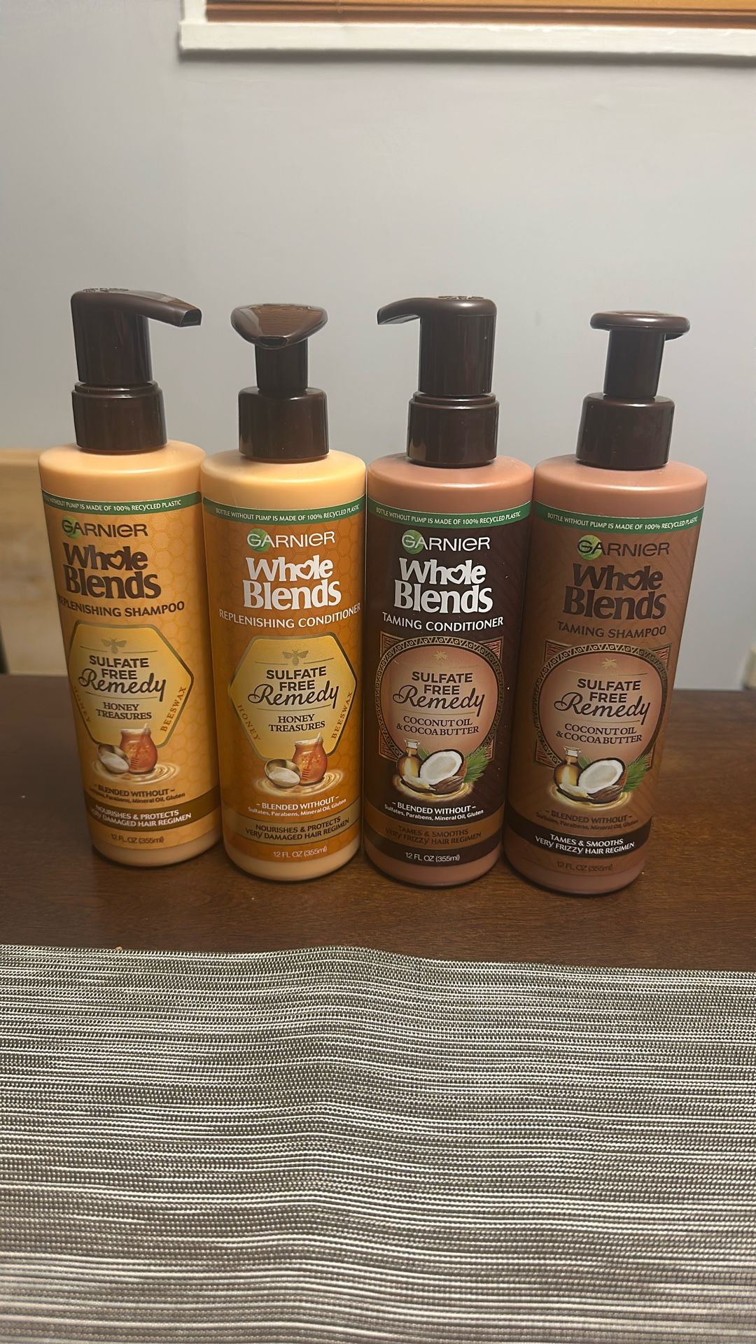 Garnier Whole Blend Sulfate Free Shampoo And Conditioner
