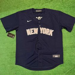 New York Yankees Aaron Judge Navy Blue Jersey