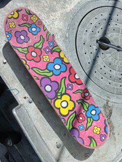 Flower Power Skateboard