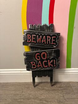 Halloween Outdoor Lawn Sign