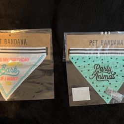 Pet BANDANA 🐶🎉 🐾-If Posted It’s Available! $15 EACH !! 