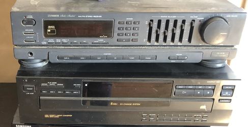 Audio receivers  Both For $50