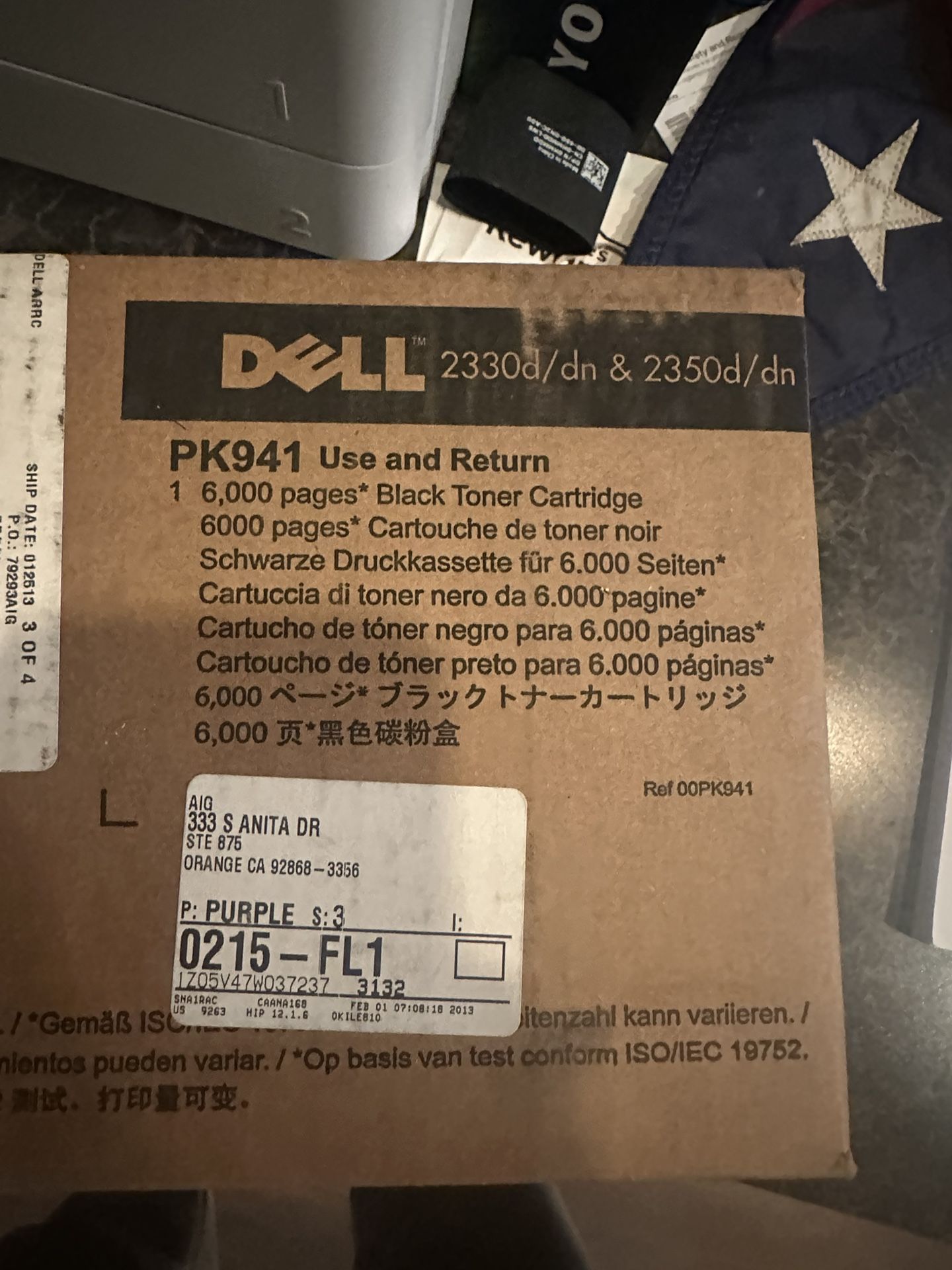 dell pk941 tone cartridges