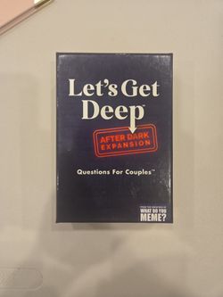 Let's get deep