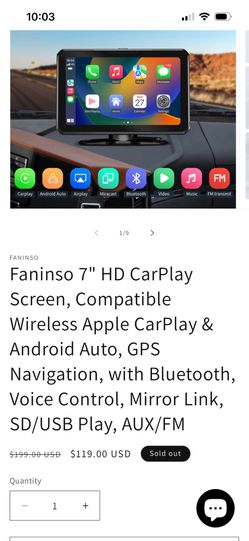 Faninso Car Smart Screen 