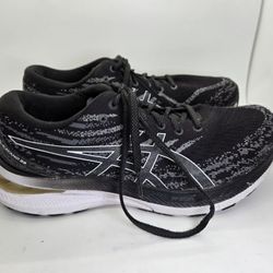 Asics Gel-Kayano 29 Womens 8.5 Shoes Black Running Athletic Workout Gym Sneakers